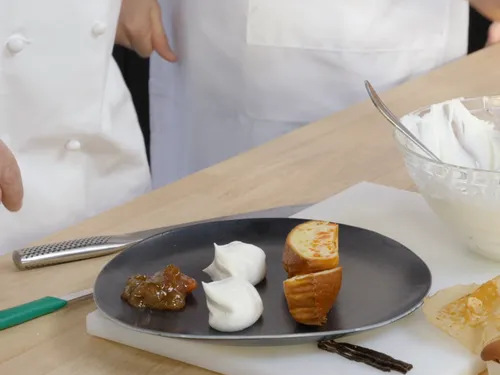 Cake carottes et Chantilly Maison